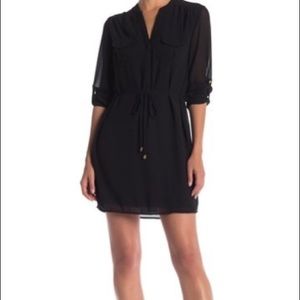 Naked Zebra Drawstring Dress